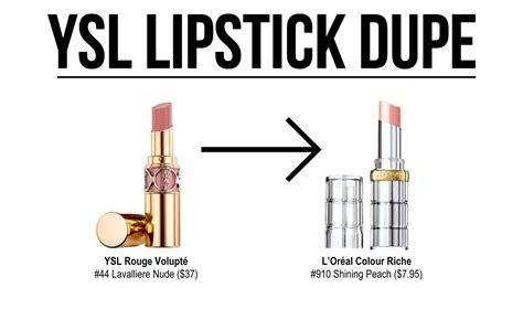 ysl 44 dupe|YSL myself dupe.